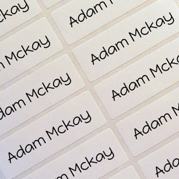 Name Labels For Kids School, Camp & Daycare. 30 Personalized Dishwasher  Safe Waterproof Stickers, Rainbow - Yahoo Shopping